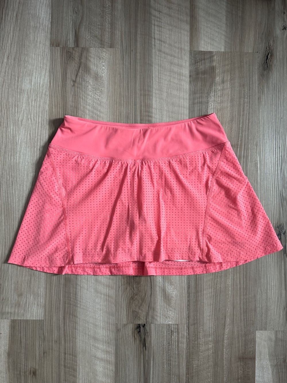 Bobbe Pink Tennis Skirt With Built-In Shorts
